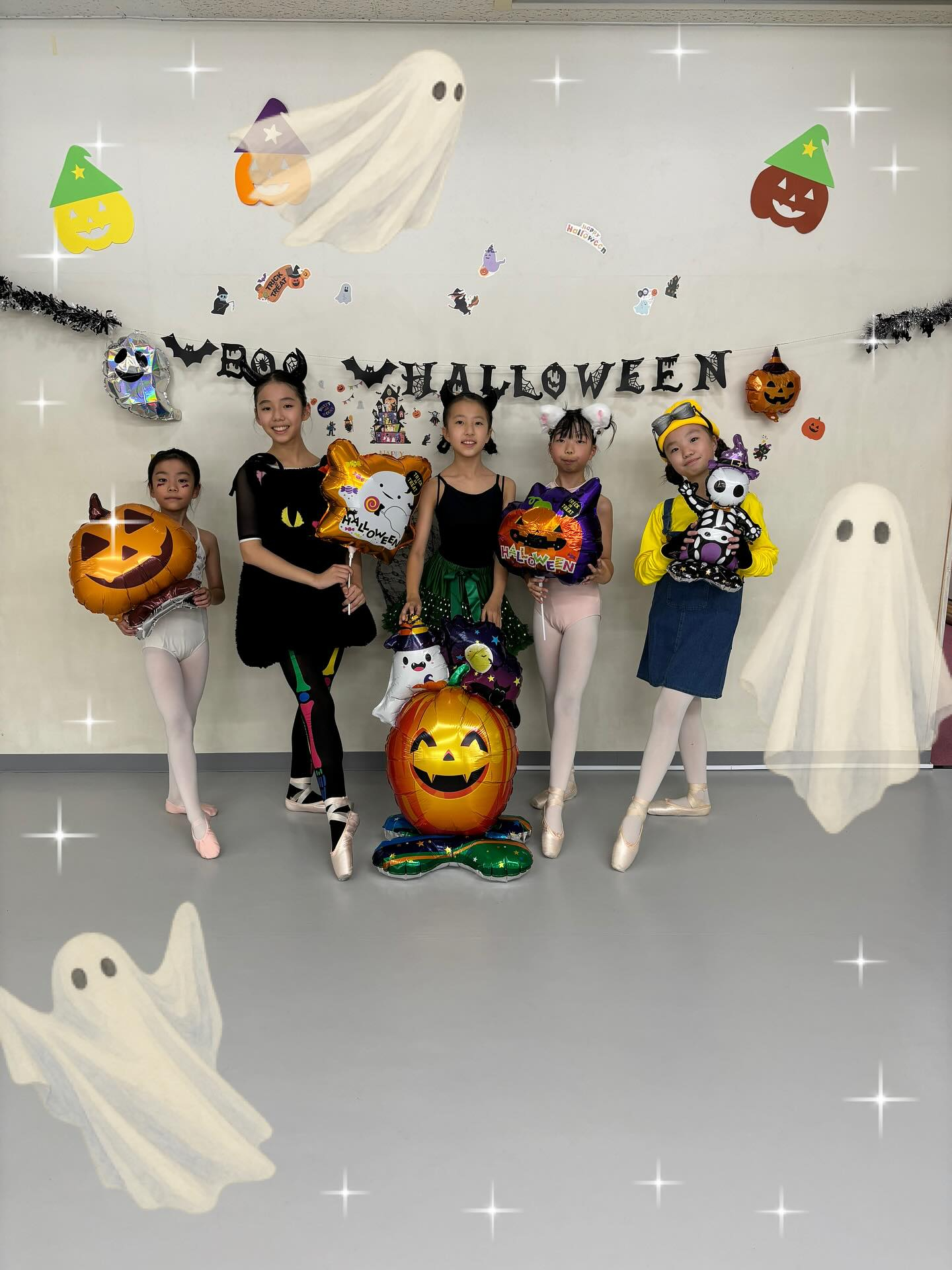 ハロウィン🎃レッスン👻　今年も可愛い😍JB.Cクラス